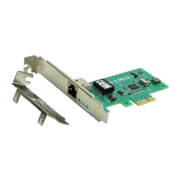 Hiro Intel 82574L PCIe PCI Express PCI-E x1 Gigabit Ethernet Network H50336